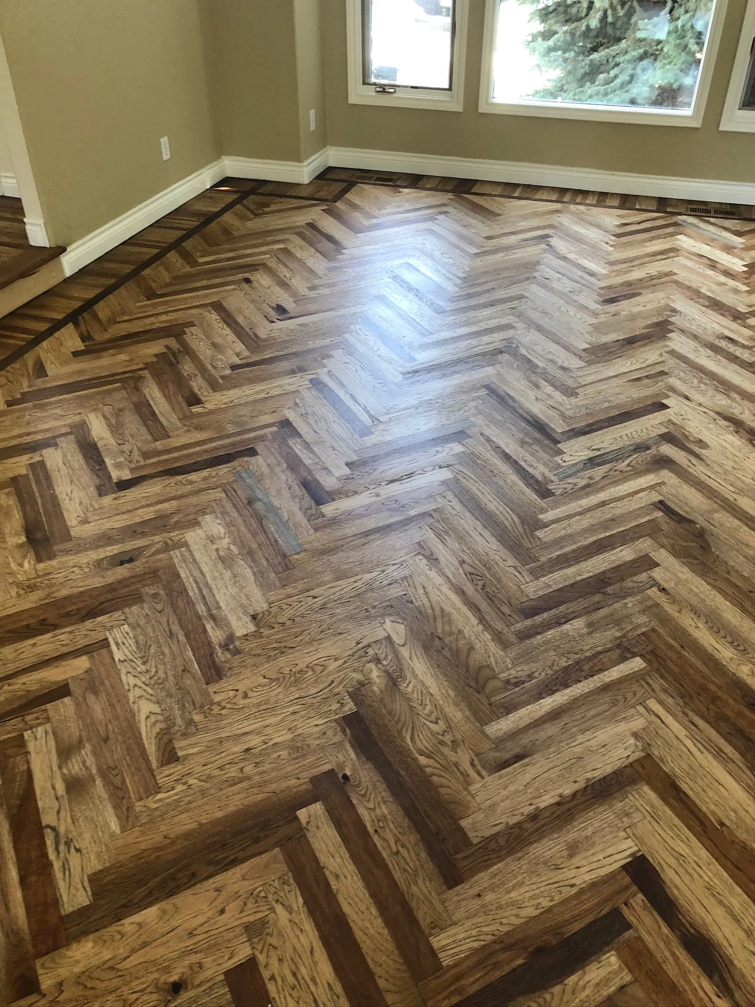Hardwood Floor Installation With Natural Oil Finish By Young Brothers