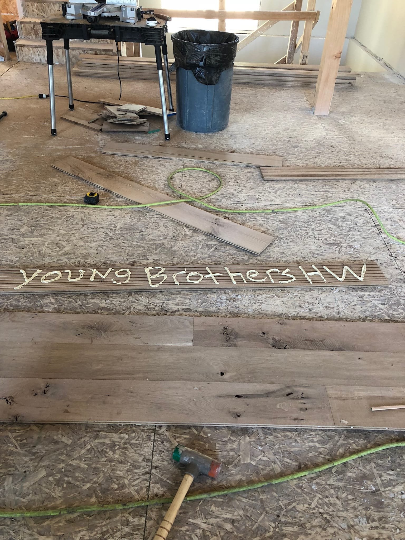 Hardwood Floor Installation