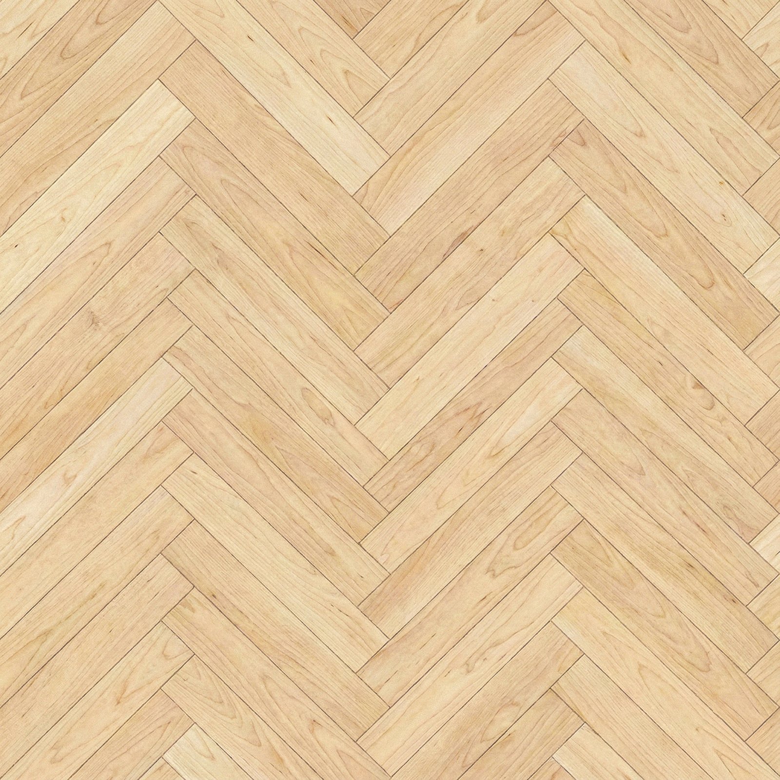 Light Maple Hardwood Herringbone Pattern Flooring